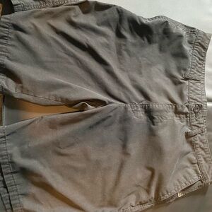 Quiksilver Black and Red Stitch Shorts